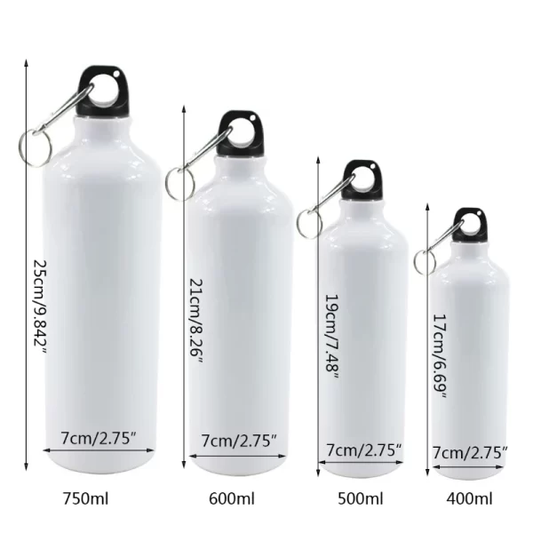 DUUTI Aluminum Water Bottle with Carabiner Hook - Image 7