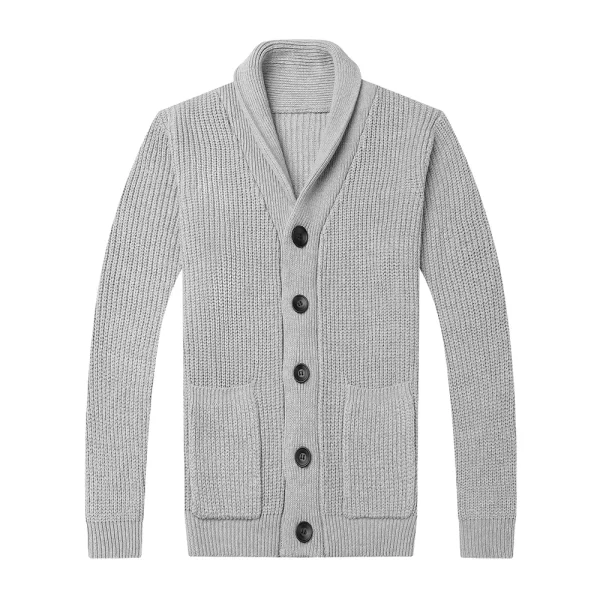 Dilemo V-Neck Zipper Cardigan