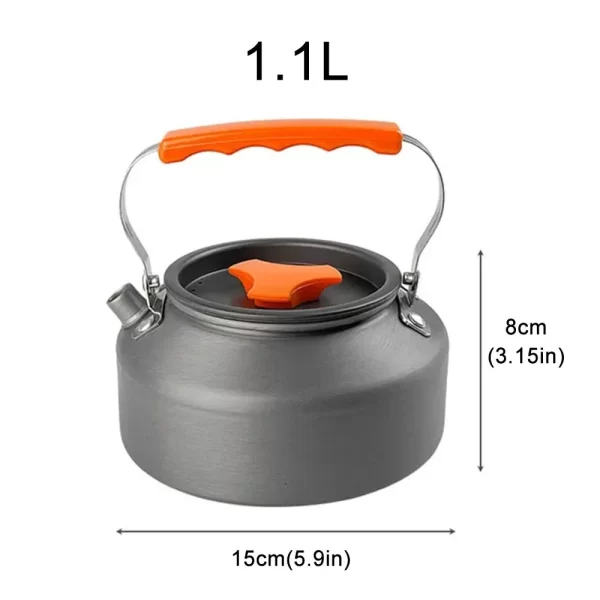 OUT2191 1.1L Portable Camping Kettle - Image 3