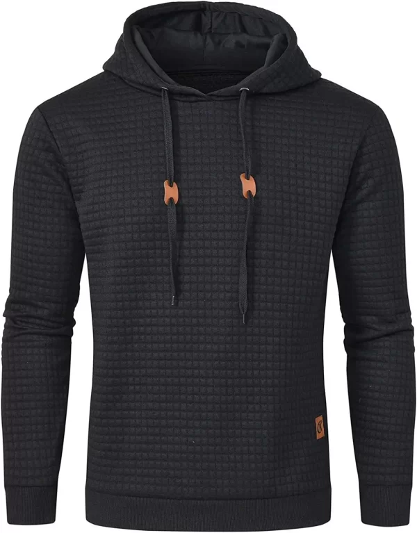 Classic Comfort Quilted Pullover Hoodie