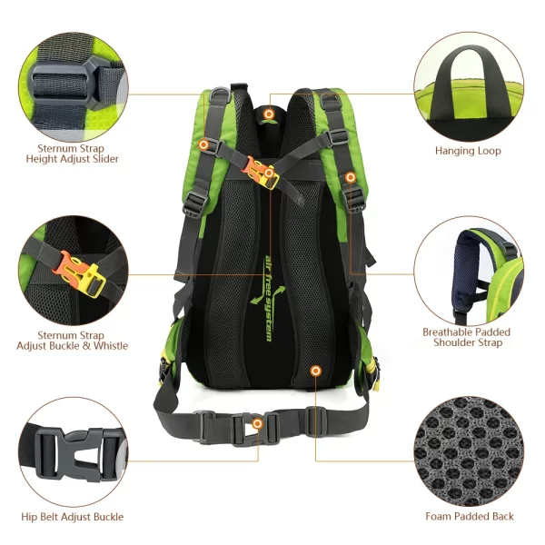 40L Lightweight Outdoor Backpack - Image 6