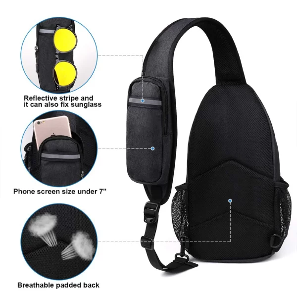 WATERFLY Crossbody Sling Backpack - Image 4