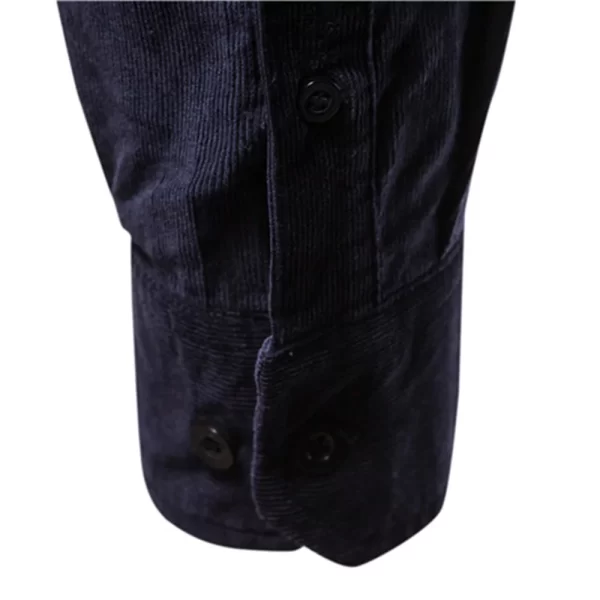 AIOPESON Velour Casual Shirt - Image 6