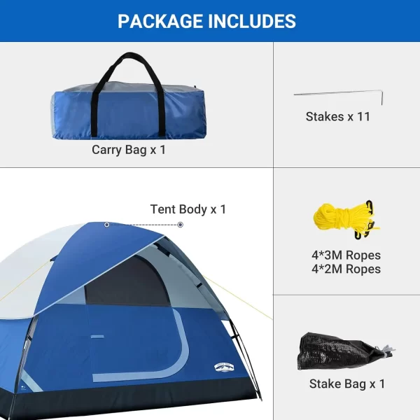 Pacific Pass 6-Person Dome Tent - Image 6