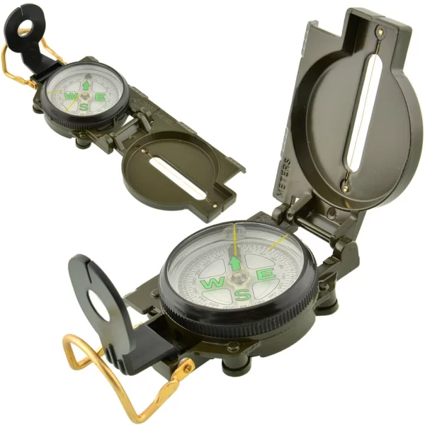 FangNymph Folding Lens Compass – Waterproof Outdoor Navigation Tool - Image 2