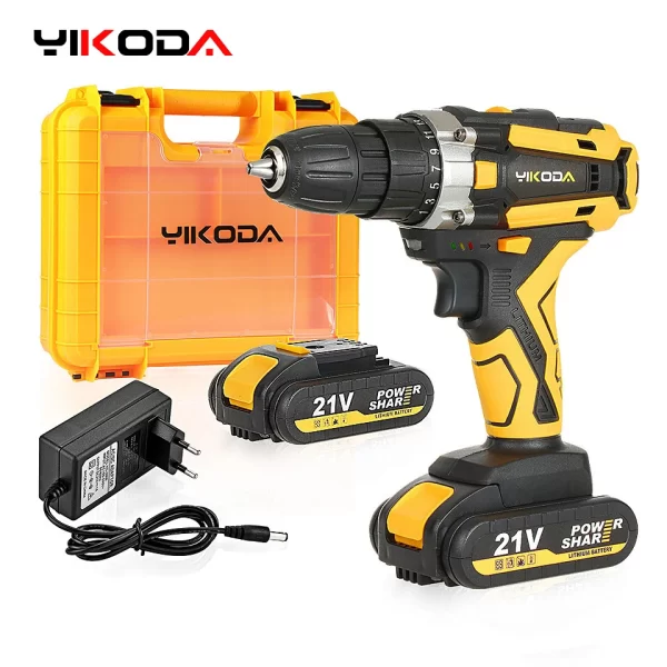 YIKODA Cordless Drill & Electric Screwdriver