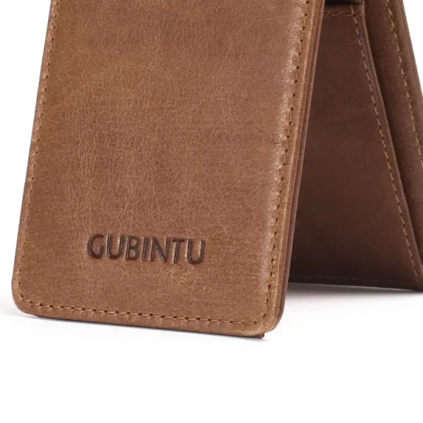 The Urban Vault – RFID-Blocking Leather Wallet - Image 8