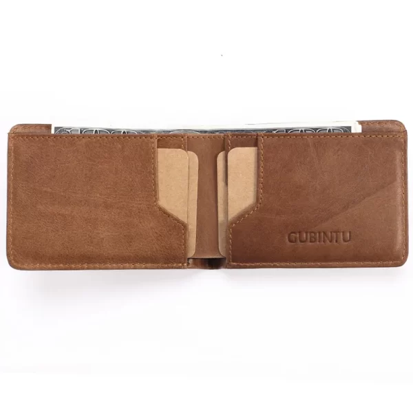 The Urban Vault – RFID-Blocking Leather Wallet - Image 2