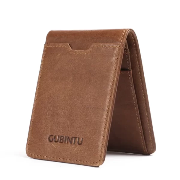 The Urban Vault – RFID-Blocking Leather Wallet