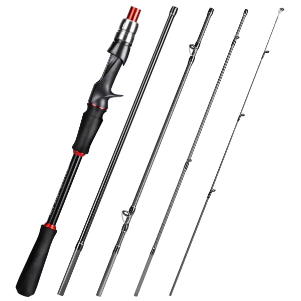 Sougayilang 1.8m/2.1m Carbon Fiber Lure Fishing Rod