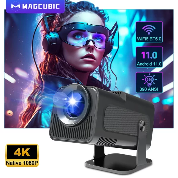 Magcubic HY320 - 4K Native 1080P Android 11 Projector