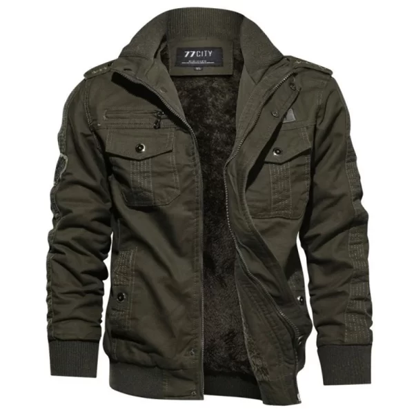 Sentinel Tactical Jacket-Rugged Outdoor Versatility