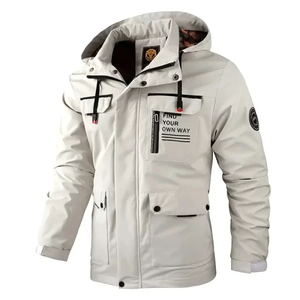 TrailBlazer Soft-Shell Jacket: Premium Outdoor Style - Image 4