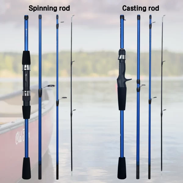 BIUTIFU Ultralight Travel Carbon Fishing Rod - Image 6